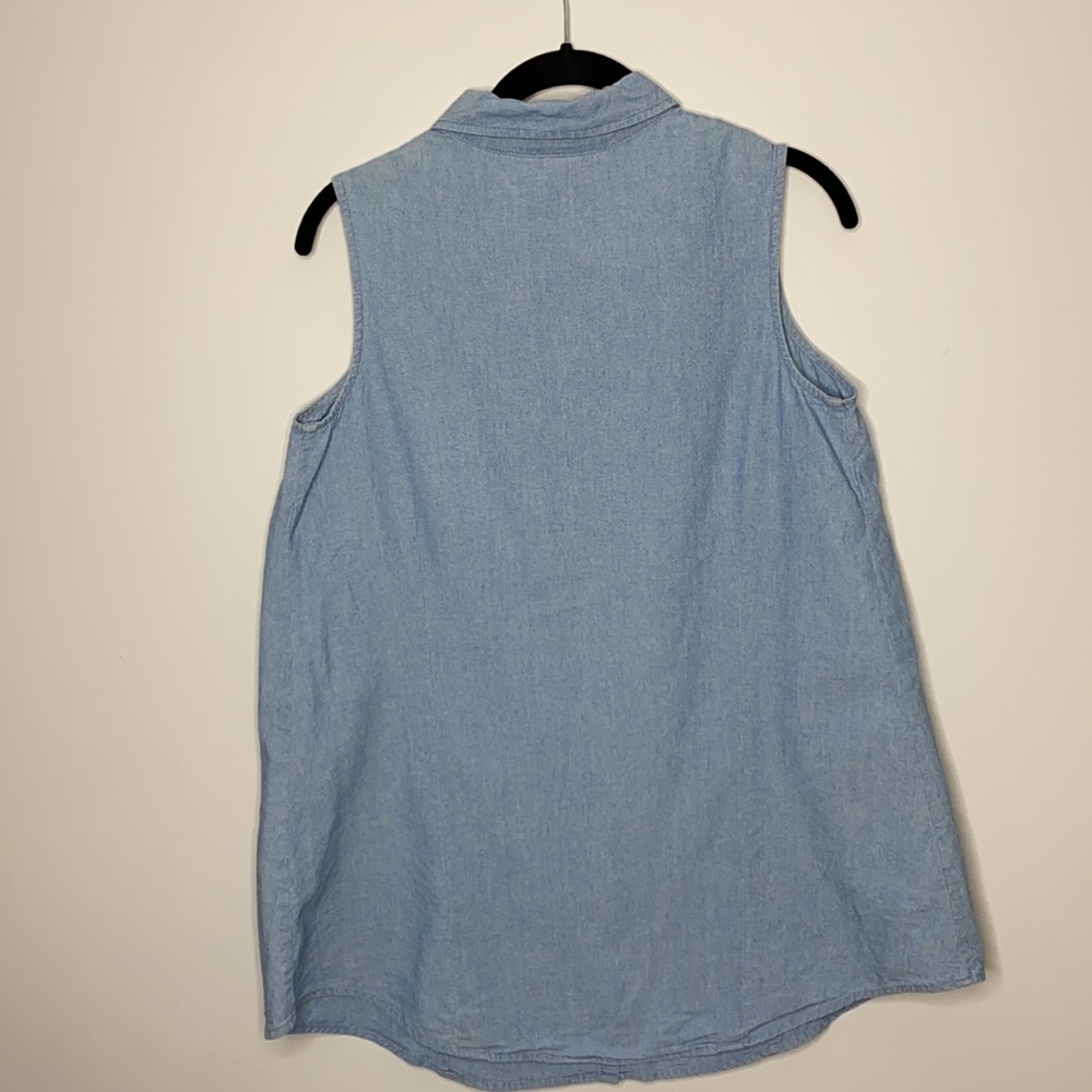Maternity denim button down - Picture 5 of 5